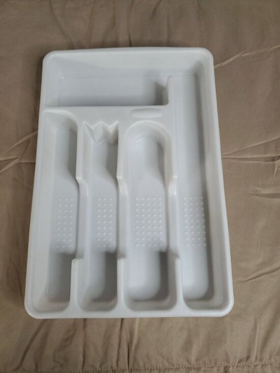 Rubbermaid Other - VTG Rubbermaid White Silverware Flatware Utensil Holder Tray #2919